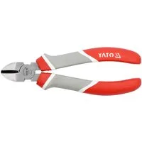 Yato Seitenschneider Seitenschneider 180 mm mit gehärteten Schneiden, Seitenschneider 180 mm mit gehärteten Schneiden 1-tlg.