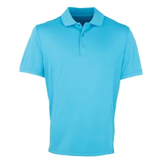Premier - "Coolchecker" Poloshirt für Herren (Türkis)