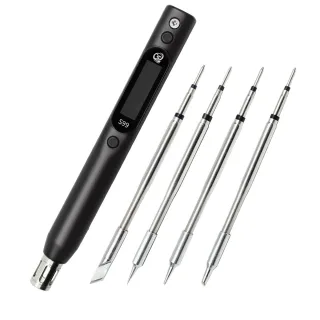 SEQURE S99 Soldering Iron Support PD|QC|DC|PPS Power Supply Compatible with C245 Tip for Drone RC Model Welding Repair T