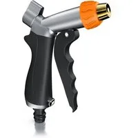 Brandson Multifunktionsbrause Metall Garten Handbrause, Gartenbrause 1/2 Zoll, Pistolengriff, (1-St), mit Messing-Sprühkopf & Schnellkupplung, für Garten, Hof, Autowäsche