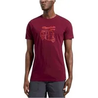 La Sportiva T-Shirt Wander-/Freizeit Ape - Mountain Living - (Baumwolle) weinrot Herren