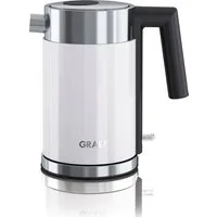 Graef Wasserkocher WK 401, 1 l, 1850 W, Edelstahl, weiß