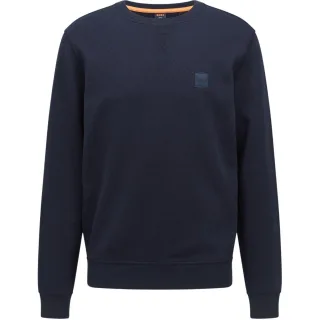Boss - "Westart" Sweatshirt für Herren, Rundhalsausschnitt, Premium-Baumwolle (Marine)