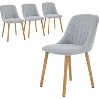 GarveeMore Esszimmerstuhl 2er/4er Stuhlset Moderner Küchenstuhl bis 136kg (4 St)