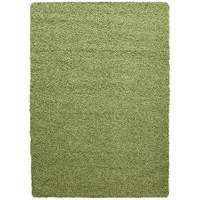 Teppich Boss Teppich Hochflor Teppich Lux Grün, Läufer, Höhe: 30 mm