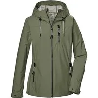 G.I.G.A. DX Softshelljacke GS 74 mit Kapuze (wasserdicht und winddicht) olivegrün Damen