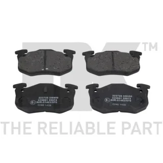 NK Bremsbel?ge hinten Citroen Peugeot Renault 223728