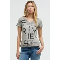 SOCCX V-Shirt aus Baumwolle