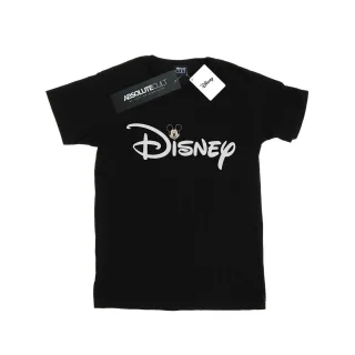 Disney - "Mickey Mouse Logo Head" T-Shirt für Damen (Schwarz)