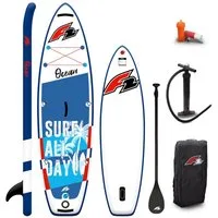 F2 SUP-Board F2 Junior SUP Stand Up Paddle Board Ocean Boy 9'2'' Blau, Stand up paddle board