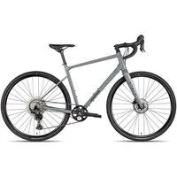 Axess Gravelbike CREED ADV, 12 Gang Shimano GRX RD-RX822, 12-Speed, Shadow Plus Schaltwerk, Kettenschaltung, hydraulische Scheibenbremse schwarz/grau