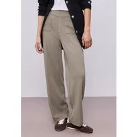 STREET ONE Stoffhose High Waist
