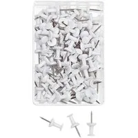 WEDO Pinnnadel WEDO 54 200 Pinnwand-Nadeln weiß Großpackung
