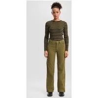 QS Chinos Hose Cordhose mit weitem Bein