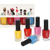 ZMILE COSMETICS Nagellack-Set Gel Like Nail Polish Set 'Summer Vacation', 5-tlg., mit veganer Formulierung