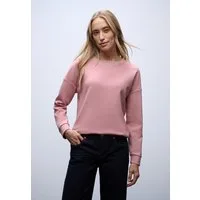 STREET ONE Sweater Rundhals mit Ripp-Detail