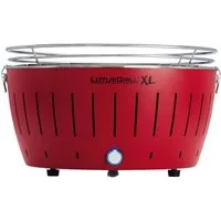 LotusGrill Holzkohlegrill LotusGrill XL Feuerrot G435 der raucharme Holzkohlegrill/Tischgrill