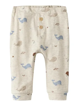NAME IT - NBMFLAP PANT BOX Peyote Melange - Gr. - 74