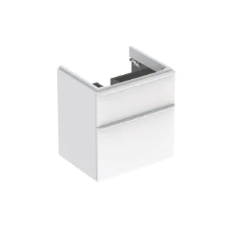 Geberit Smyle Square Unterschrank für Waschtisch, m. 2 Schubladen 58,4x61,7x47cm, weiß, 500352001 500352001