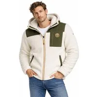 Geographical Norway Fleecejacke Herren Übergangs Jacke Herren Teddyfleece Outdoor funktional, weich