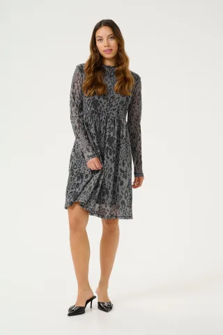 Jerseykleid Regular fit animal
