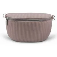 ARTVALL Umhängetasche Cord Handtasche Crossbody Bag (Tasche ohne Riemen, Inkl. Staubschutzbeutel), Zeitlose Cord-Bauchtasche für unterwegs stilvoll modern Rosa