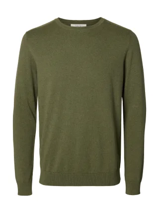 selected men - SLMBERG CREW NECK NOOS Kalamata - Gr. - M