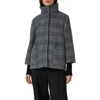 s.Oliver BLACK LABEL Outdoorjacke mit hochschließendem Kragen