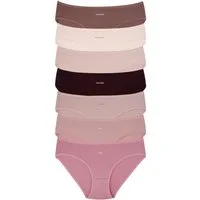 Dominant Bikinislip Damenunterwäsche (Packung, 7-St) aus elastischer Baumwolle bequem atmungsaktiv