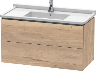 Duravit L-Cube Waschtischunterschrank wandhängend 1020x469x558 Ei Marmoriert LC626605555