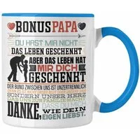 Trendation Tasse Bonus Papa Tasse Stiefvater Geschenk Stiefvater Vatertag Lustiger Spr