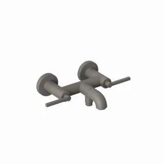 Kludi NOVA FONTE Wannenarmatur PURISTIC Matt Dove, 20540O115 20540O115