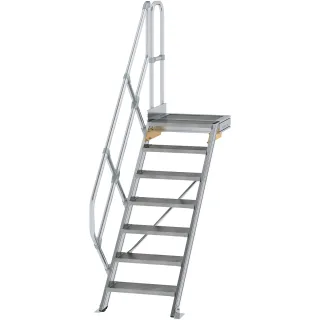 Munk Treppe mit Plattform 45° Stufenbreite 600 mm - 600427