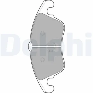 Delphi Bremsbel?ge vorne Mercedes C-Klasse Cls E-Klasse Slc Slk