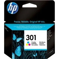 HP HP original Druckerpatrone 301 Tri-colour C/Y/M/ Tintenpatrone (3 Probemonate gratis* drucken)