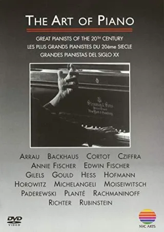 The Art of Piano - Die großen Pianisten des 20. Jahrhunderts [DVD] [2000]