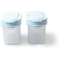 TUPPERWARE Gewürzbehälter Gewürz-Zwerge 120 ml hellblau (2) Gewürz Behälter