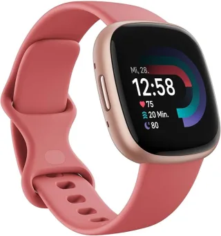 Fitbit Versa 4 sandrosa/aluminium kupferrosé