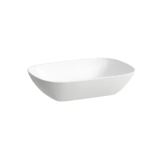 LAUFEN Waschtisch-Schale Ino 350x500x145, ohne Hahnloch, ohne Überlauf, geschliffen weiss matt H8123027571121