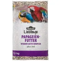 Dehner Papageien-Futter, mit Vitamin-Aktiv-Komplex, Ergänzungsfutter für: Papageien, mit Vitamin-Aktiv-Komplex und Jod