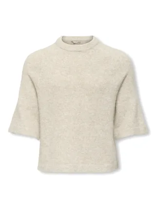 KIDS ONLY - KOGEDENA LIFE 4/5 SLEEVE O-NECK KNT pumice stone - Gr. - 164