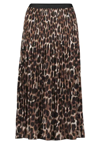 Betty & Co - Plisseerock brown/nature - Gr. - 44