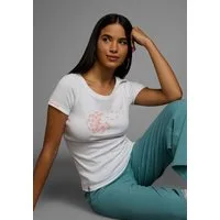 KangaROOS Kurzarmshirt Kurzarm, körpernahe Passform, bedrucktes Design