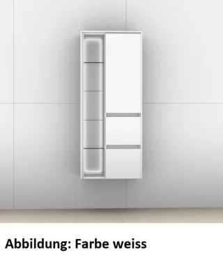 Artiqua 116 Midischrank, Anthrazit Glanz, 116-MLRB-1-50-L-7065-51 116-MLRB-1-50-L-7065-51