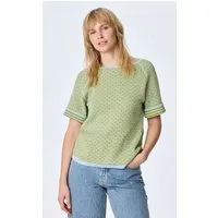 Himalaya Clothing Kurzarmshirt T-Shirt Damen in Doubleface-Optik - Wende-Shirt aus Bio-Baumwolle Hochwertiges Kurzarm Shirt mit Raglanärmeln