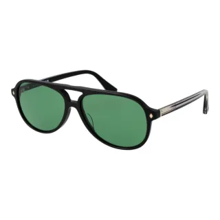 Web Schwarze Acetat-Sonnenbrille