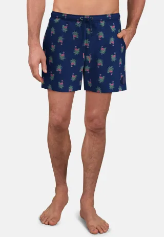 CECEBA Bodywear - Bademode Männlich blau-dunkel-allover - Gr. - 8