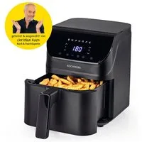 Rachs KOCHWERK Heißluftfritteuse 4L digitaler Airfryer mit Timer-Funktion, 1400 W, Erinnerungsfunktion