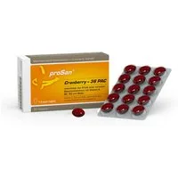 proSan Cranberry-36 PAC, 3x Stark, Für Blasenschleimhaut & Immunsystem, Kapseln, 30 St., 25 g
