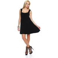 Mississhop Sommerkleid Damenkleid mit breiten Trägern und ausgestelltem Schnitt